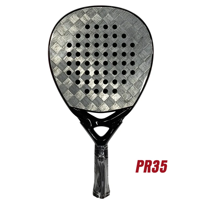 Tecidos de fibra de carbono aluminizados 18k raquetes de padel